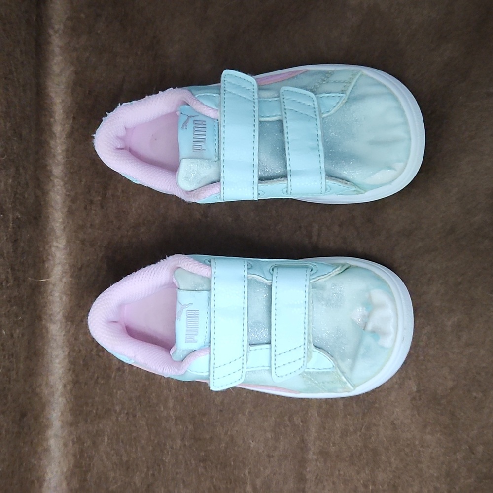 Puma ColorAqua-Pale and Pink